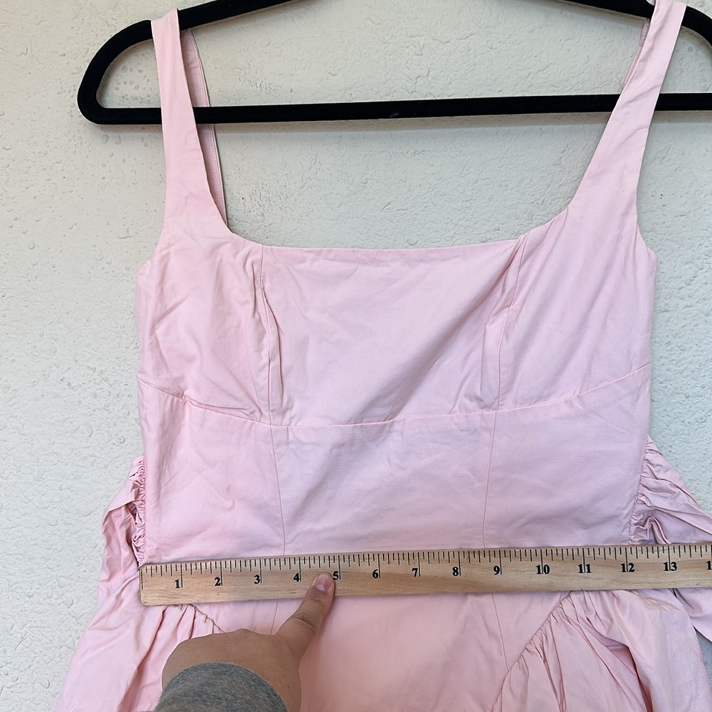 House of CB 'Florianne' Soft Peach Bow Mini Dress size XS NWOT - Picture 8 of 16